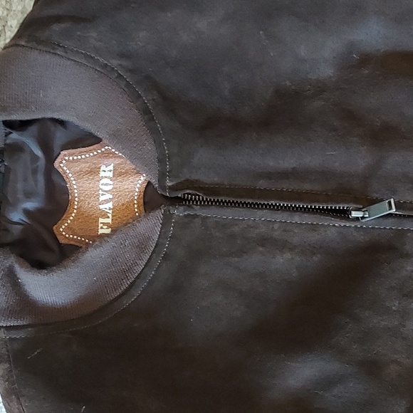 FLAVOR suede bomber - Picture 2 of 9